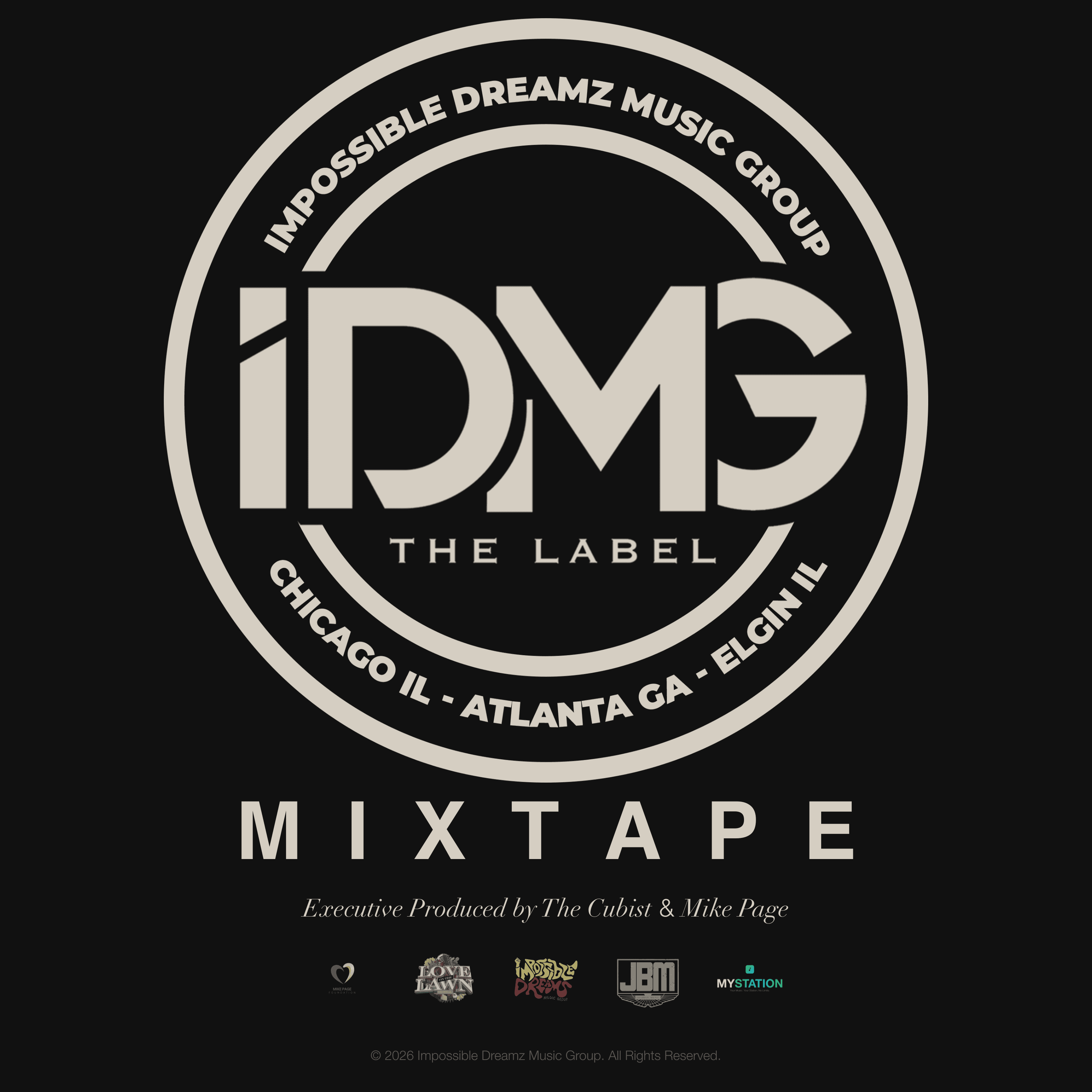 IDMG Mixtape 2026, Front Cover